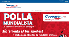 Desktop Screenshot of coopava.com.co